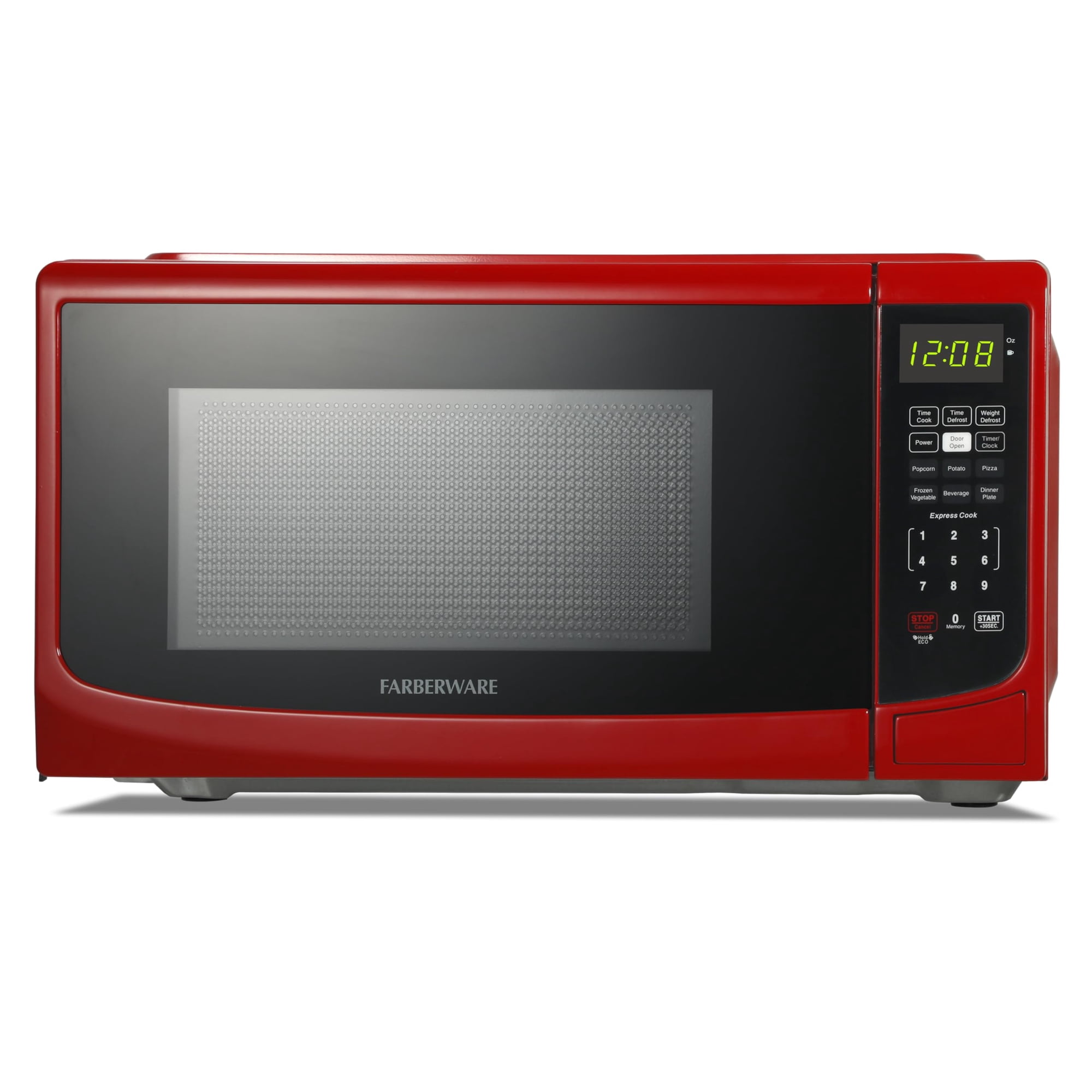 Horno Microondas Farberware 0.7 Cu. Ft. Encimera 700w Roja