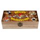 thumbnail image 1 of El Show de Pájaro Loco Caja Organizadora de Madera Rústica - Caja Decorativa Multifuncional para Escritorio, Hogar, Oficina, Joyas y Manualidades, 1 of 6