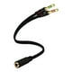 thumbnail image 1 of Cable Adaptador 3.5mm Para Audifonos Con Micrófono, 1 of 3