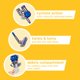 thumbnail image 5 of Aspirador de juguete Casdon Dyson Cordless Blue Kids 3+ Years, 5 of 7