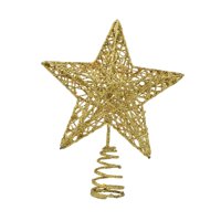 Bothyi - Adornos Navideños Brillantes Para Árbol De Navidad, Adornos Navideños Brillantes Para Sala De Estar, Hogar, Dorado