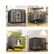 thumbnail image 3 of Jaula para Perro y Gato Grande Petscool, Doble puerta, Bandeja y Ruedas, 3 of 7