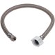 thumbnail image 1 of Conector de suministro de agua para inodoro EZ-Fluid de acero inoxidable trenzado, 1 of 4