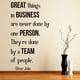 thumbnail image 2 of Decomural Great Things With A Team Steve Jobs WS-41511, 2 of 2