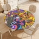 thumbnail image 4 of Mononoke: Segundo capítulo Hinezumi-theme Fitted Round Tablecloths Elastic Edged Table Covers Waterproof Table Cloth for Kitchen Holiday Party Tables Decor 150cm, 4 of 6
