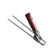 thumbnail image 1 of Soporte para caña de pescar de banco, soporte para base de pesca, inserto para pesca de playa, soporte para caña de pescar de aleación de aluminio, so rojo, 1 of 5