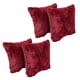 thumbnail image 1 of Almohadas Blazing Agujas de piel sintética, 43 cm, Naples Cranbe x4, 1 of 3