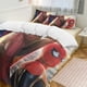 thumbnail image 3 of Spiderman 3 Piece Sets Full/Queen Size - Reversible Microfiber Quilts with 2 Shams Soft Lightweight Bedspread Coverlet Comforter for All Season Bed Sheets, 3 of 5
