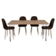 thumbnail image 5 of Comedor 6 Sillas Sin Brazo Miel - Café Oscuro, 5 of 8