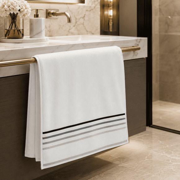 Sábana De Baño Karsten Lumina 86x150 Cm Algodón 500G