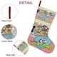 thumbnail image 5 of Baby Looney Tunes Tema: Calcetines de Navidad, fino lino blanco para colgar en escaleras y chimenea, decoración navideña para el hogar, regalo de Navidad.54cm×38cm, 5 of 5