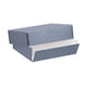 thumbnail image 1 of Caja de almacenamiento Lineco Museum Archival con frente abatible, 8,5 x 10,5 x 3 cm, gris, 1 of 1