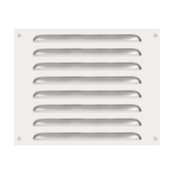 Uxcell 8x10" Cubierta de Ventilación de Acero Inoxidable Rejilla Cubierta de Ventilación con Malla Incorporada Plata