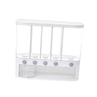 Magideal - Dispensador De Alimentos Secos Resistente A La Humedad Con Tapa Contenedor De Cocina Organizador Dispensador De Granos Contenedor De Almacenamiento De Estilo Ordinario