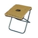 thumbnail image 2 of Taburete Para Acampar, Asiento Con Cremallera, Bolso Para Mochilero, Taburete De Pesca Resistente, Color Caqui, 2 of 3