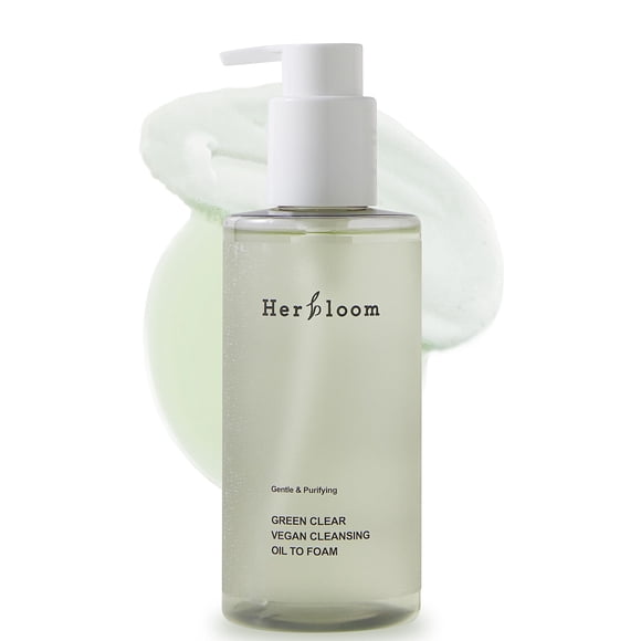 Aceite Limpiador para Espumar Herbloom Green Clear Vegan 200 ml