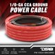 thumbnail image 2 of Kit de cableado para amplificador de potencia DS18 PW-1/0GA-5BK/20RD 1/0 GA, 2 of 8