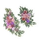 thumbnail image 1 of 2x Flores Artificiales De Arco De Boda Swag Para Ventana De Fiesta Silla De Boda Rosa, 1 of 3