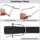 thumbnail image 4 of Pasador de enganche de remolque, pasadores de bloqueo de cable, pasador de bloqueo de eje, pasador de seguridad en forma de arco con oreja larga para remolques agrícolas (20 piezas, 6 mm x 50 mm), 4 of 7