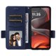 thumbnail image 3 of Funda Cartera para Motorola Moto G17 Power Tapa Flip con Ranuras y Soporte Azul, 3 of 5