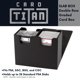 thumbnail image 2 of Caja de almacenamiento de tarjetas coleccionables Card Titan Slab Box de dos filas, 2 of 7