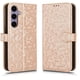 thumbnail image 1 of Funda Cartera Lunares Samsung Galaxy S26 Pro con Tarjetero, Correa y Soporte Oro, 1 of 6
