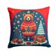 thumbnail image 1 of Almohada decorativa Caroline's Treasures Bear Christmas 14x14 cm, 1 of 7