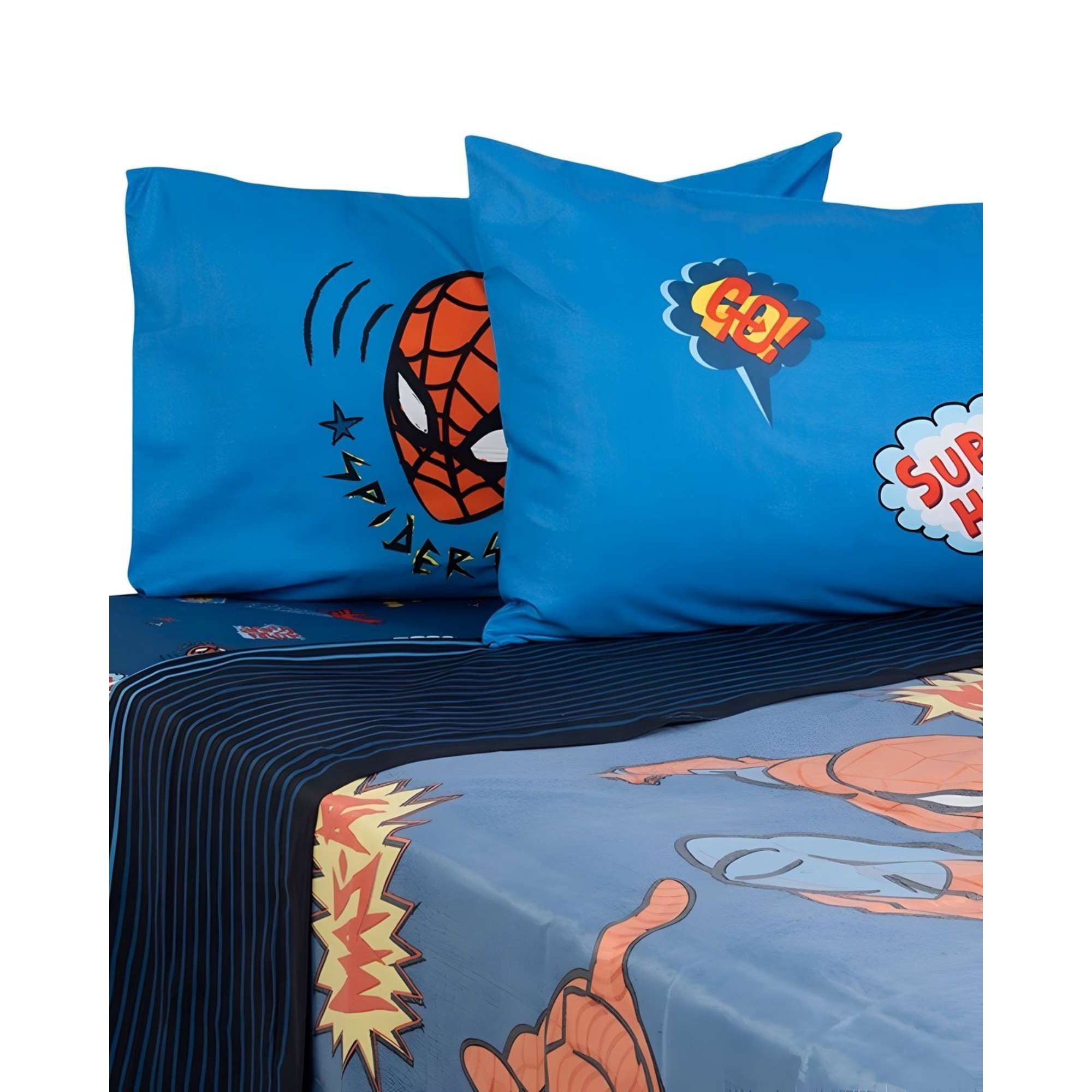 Sabanas Infantil Spiderman 2 Plazas Mashini