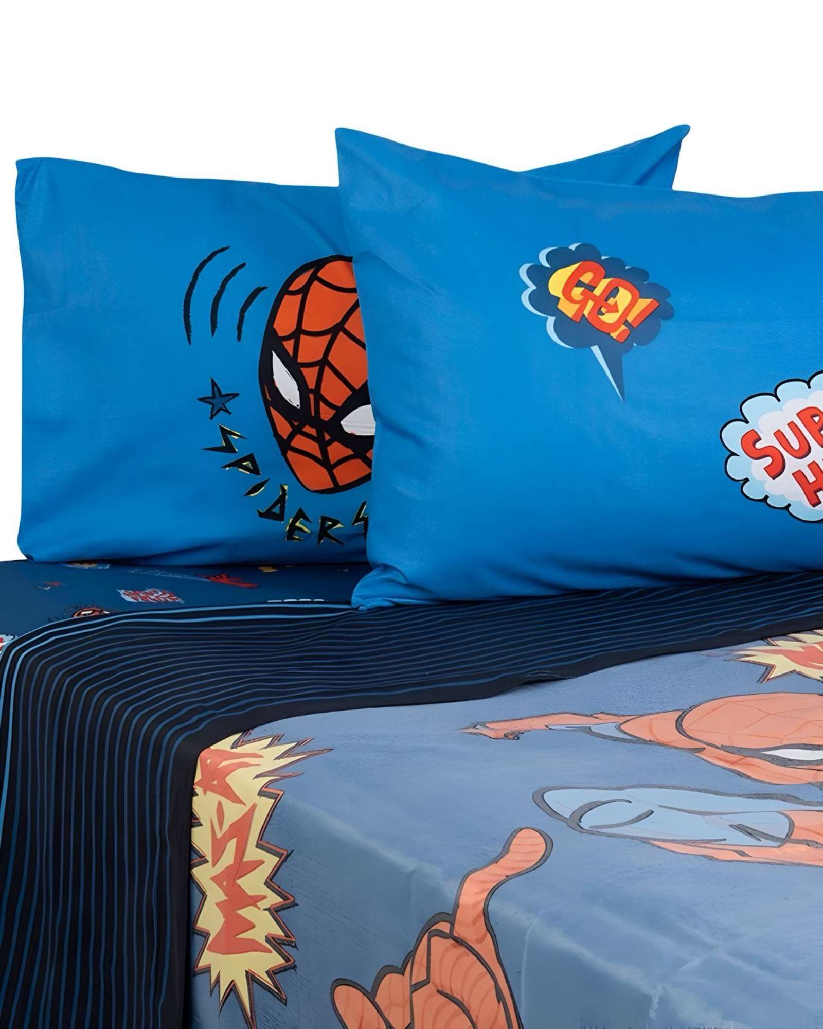 Sabanas Infantil Spiderman 2 Plazas Mashini