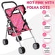 thumbnail image 4 of Cochecito Baby Doll Fash n Color My First Pink Polka Dot, 4 of 8
