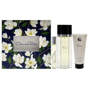 Oscar De La Renta - De Para Mujeres: Set De Regalo Con Spray Edt, Spray Edt Y Loción Corporal