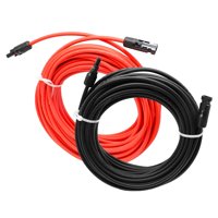 Soliot - Cable Solar 6Mm2 Con Conector Mc4 40 Mts