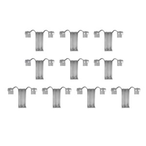 Bothyi - Clips De Drenaje De Panel Solar, Abrazadera De Guía De Agua De Panel Fotovoltaico Resistente, 35Mm, 10 Uds.