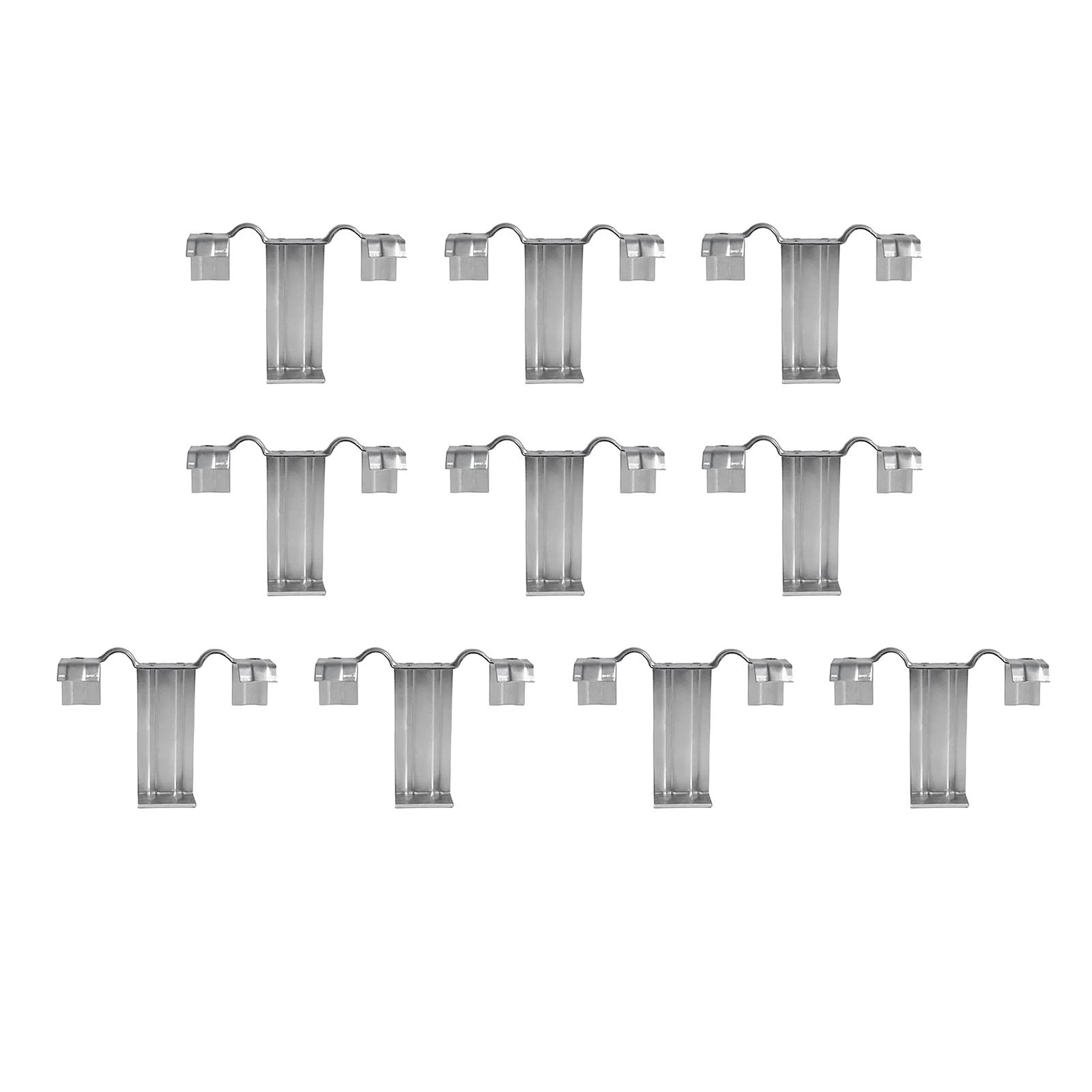 Bothyi - Clips De Drenaje De Panel Solar, Abrazadera De Guía De Agua De Panel Fotovoltaico Resistente, 35Mm, 10 Uds.