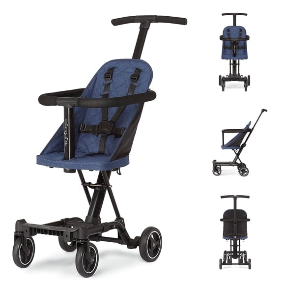 Stroller Dream On Me Coast Rider, ligero, azul marino