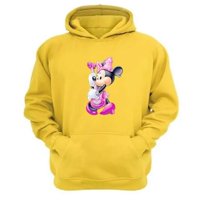 Genérico - Polerón Canguro Ratoncita M. Amarillo Talla Xl Unisex