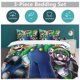 thumbnail image 5 of Super Mario 3-Piece Comforter Set for Bedroom Super Mario Bedding Set for Kids Adults Soft Microfiber Duvet Cover Set with Zipper Closure, 5 of 5