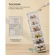 thumbnail image 3 of Caja Organizadora Apilable y Plegable para Zapatos SONGMICS 18 piezas, 3 of 7
