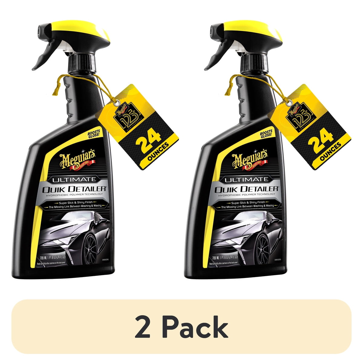 Meguiar's - Limpiador Meguiars Ultimate Quik Detailer 24oz Pack 2