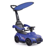 Mundo Online - Auto Correpasillo Con Mango Sombrilla, Luces Y Sonido Azul