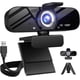 thumbnail image 1 of Cámara Web Full HD con Micrófono Integrado y Trípode Giratoria, Video 1080P y Cámara de Ángulo Amplio, Cubierta de Privacidad,, 1 of 3