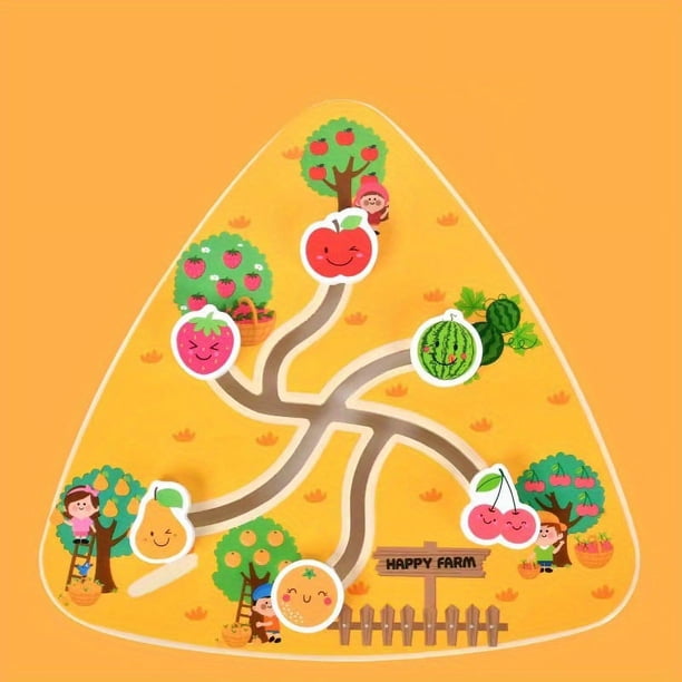 Children's Early Education Toys, Thinking Games, Shapes, Fruits, Marine Life, Cars, Numbers, Wooden Tracks, Intelligence Development, Walking Mazes