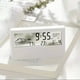 thumbnail image 3 of 1pc, Modern LCD Electric Desk Clock with Calendar, Digital Temperature and Humidity, Battery Operated - Perfect for Home and Office Use, 3 of 3
