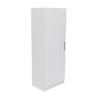 Fmfurniture - Despensa 1 Puerta 3 Repisas Blanco