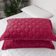 thumbnail image 2 of Fundas de almohadas con diseño gamuza 50x75 cm color rojo, 2 of 2