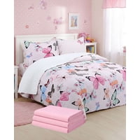 Imac Hogar - Pack Cubrecama Sherpa Mas Sabana De Polar Plaza Y Media