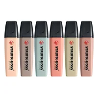 Stabilo Destacador Boss Original Naturecolors Pack De 6