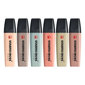 Stabilo Destacador Boss Original Naturecolors Pack De 6