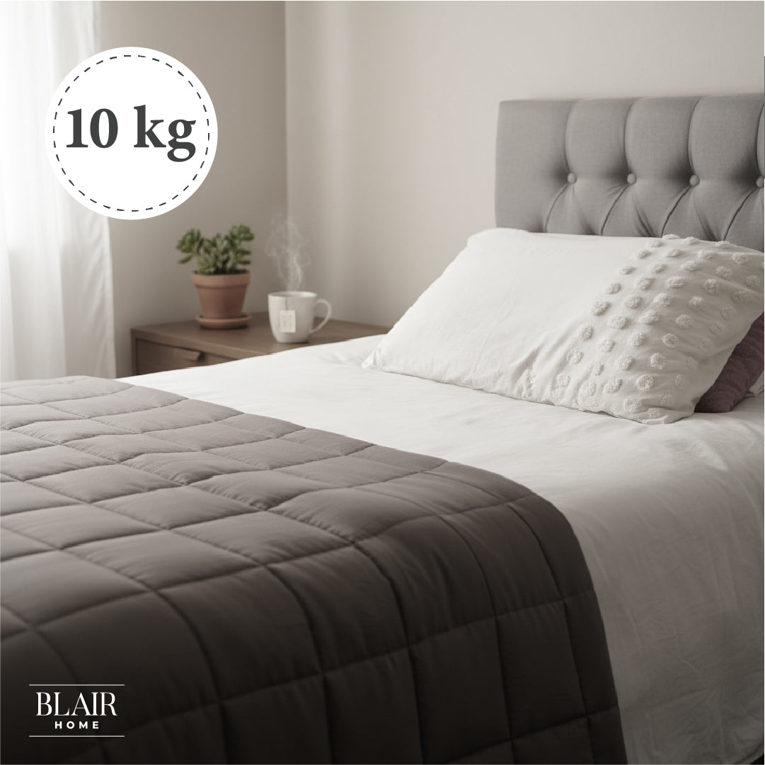 Manta Pesada Gray 220X240 Cm 10 Kg Blair Home 1 Un