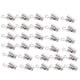 thumbnail image 2 of Pinzas de cortina resistentes de 30 piezas con abrazaderas de resorte de gancho Perchas de suspensión portador, 2 of 3